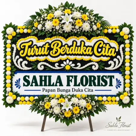 Papan Bunga Duka Serdang Bedagai